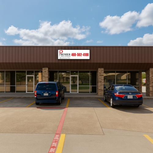 Happy woman holding purple flowers